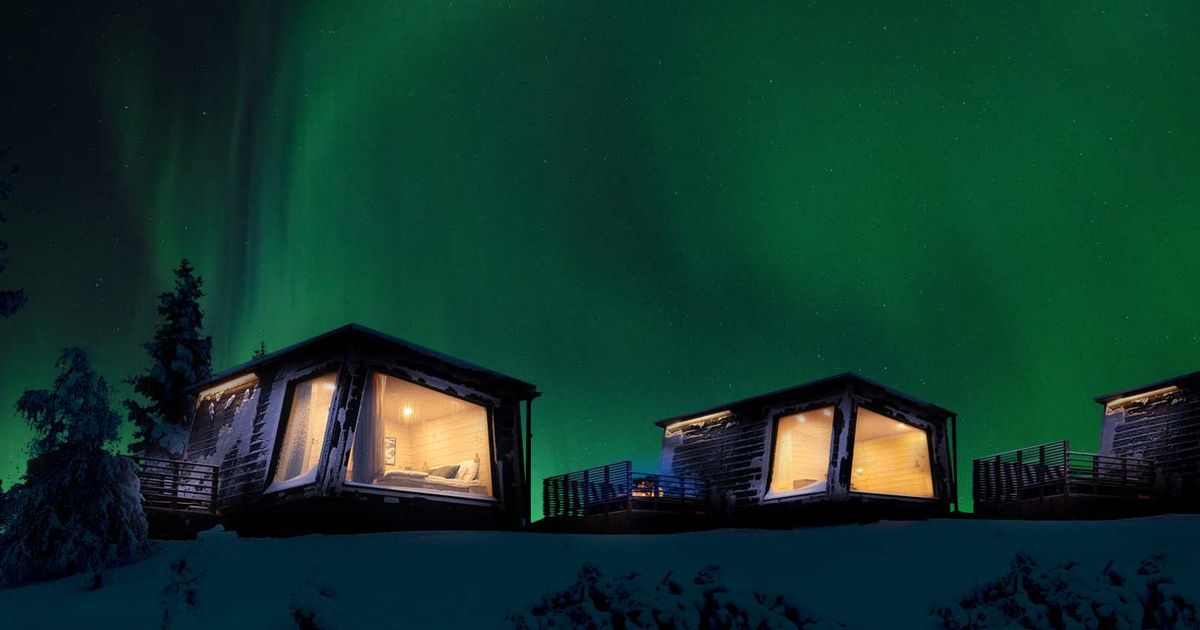 라플란드 오로라 컬렉션 리조트 전경